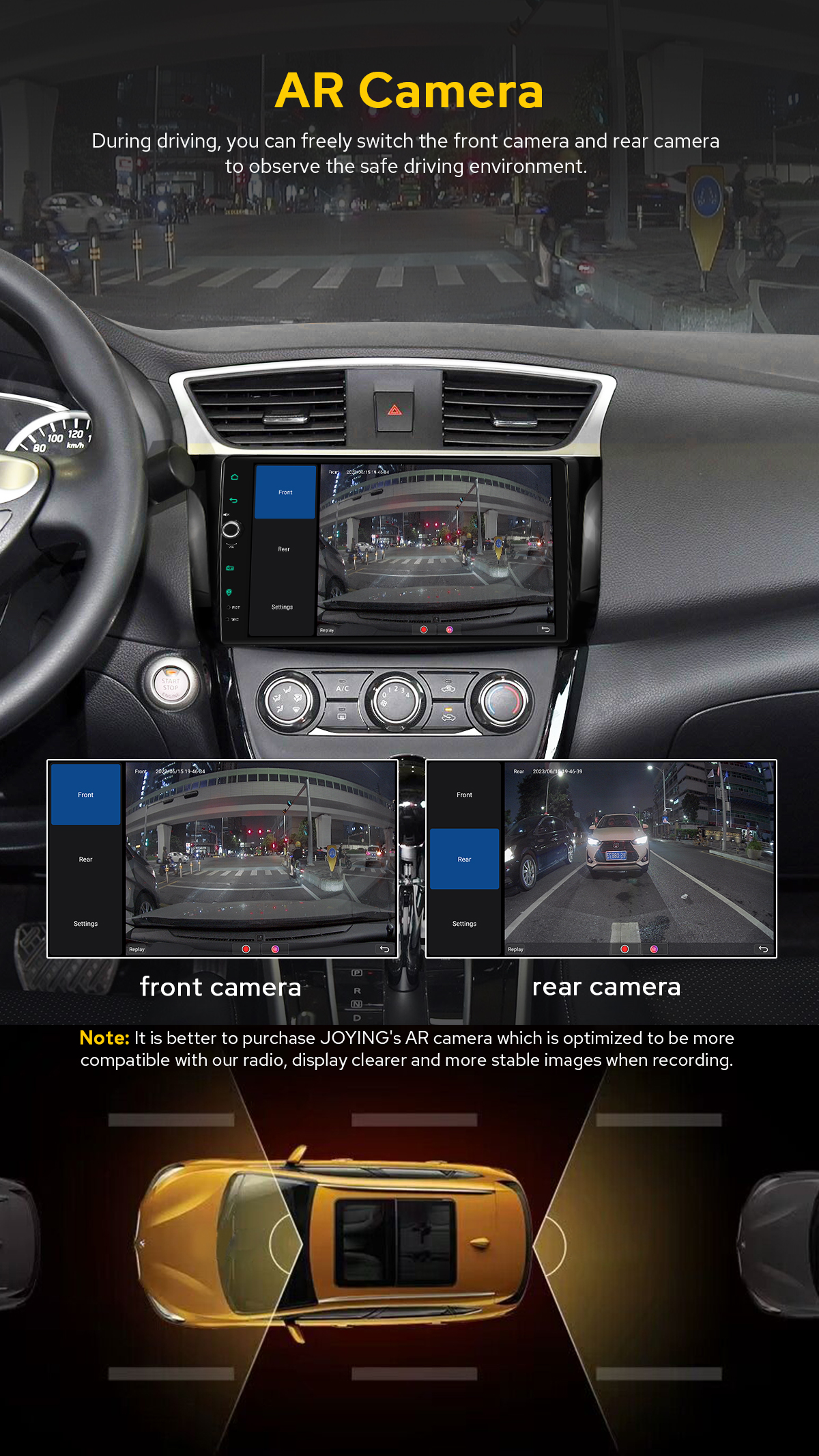 thumbnail image 2 of 10.1" Android 13 Car Stereo Radio For 2012-2018 Nissan Sentra Sylphy – GPS, Carplay, 2GB+32GB 2 of 3